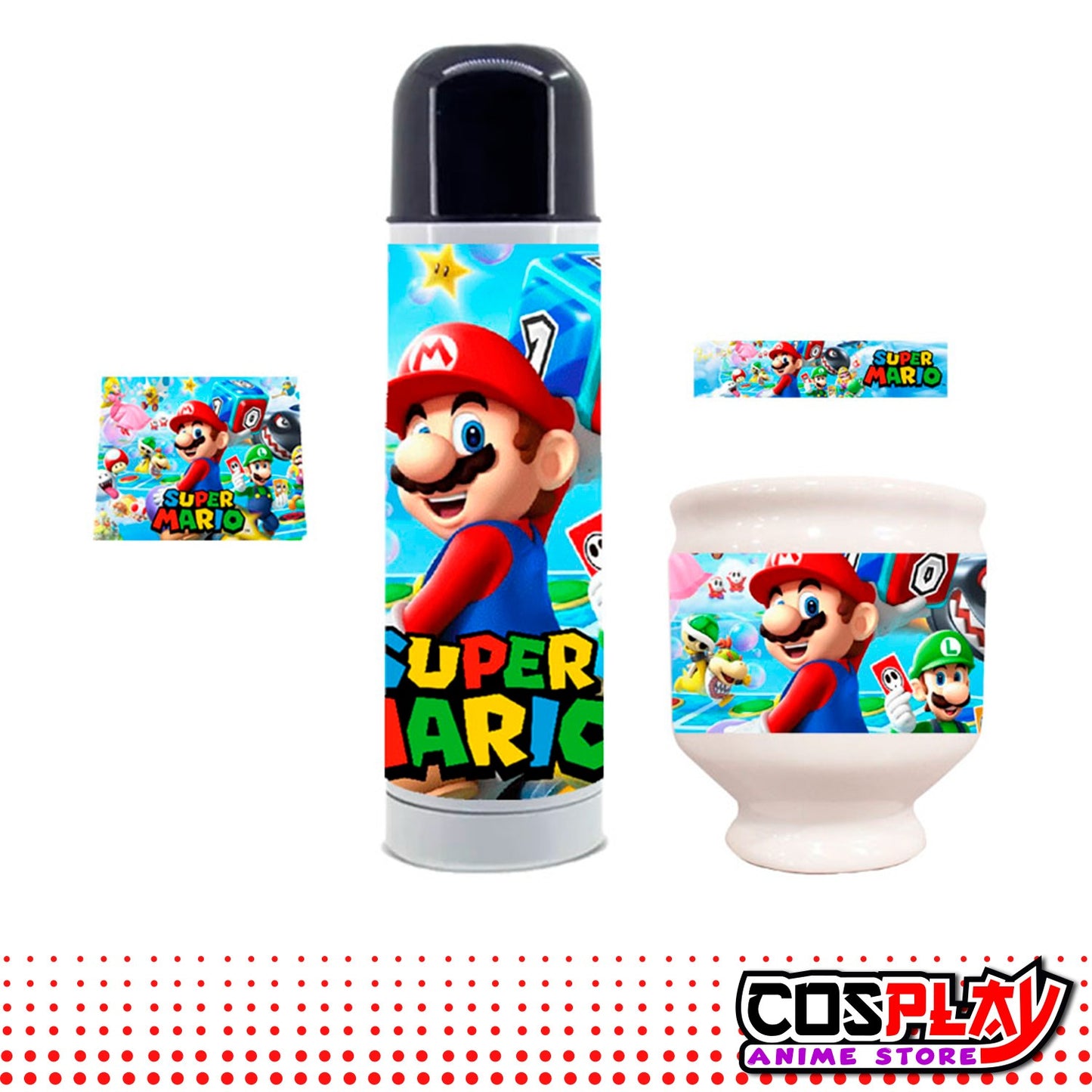 Termo+Mate Mario Bros