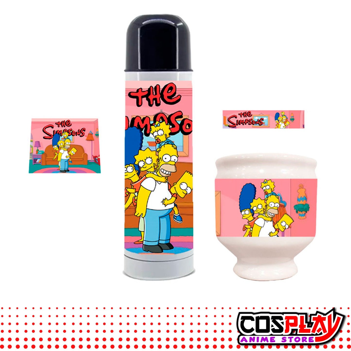 Termo+Mate Los Simpsons