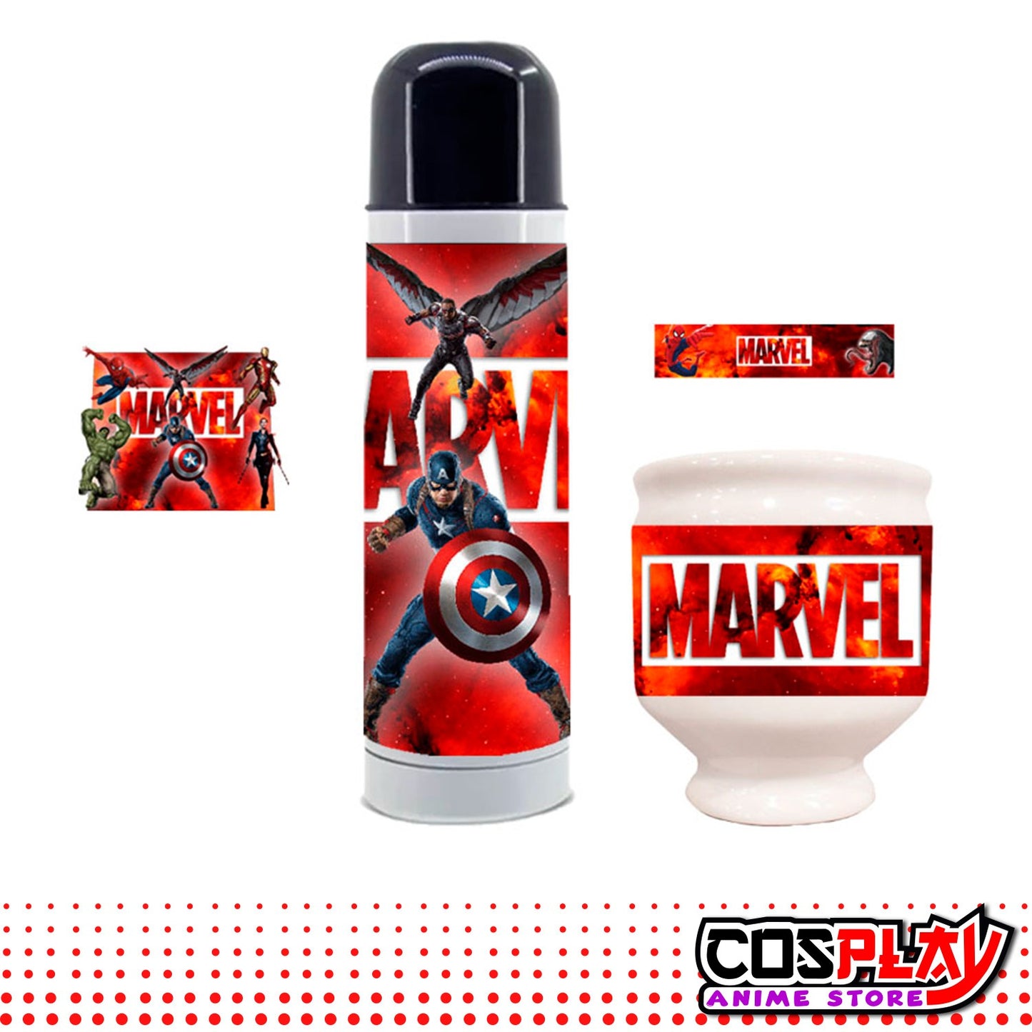 Termo+Mate Marvel