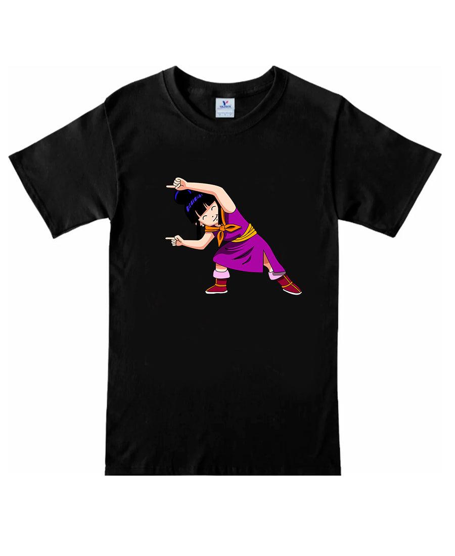 Remera Goku y Milk Fusion