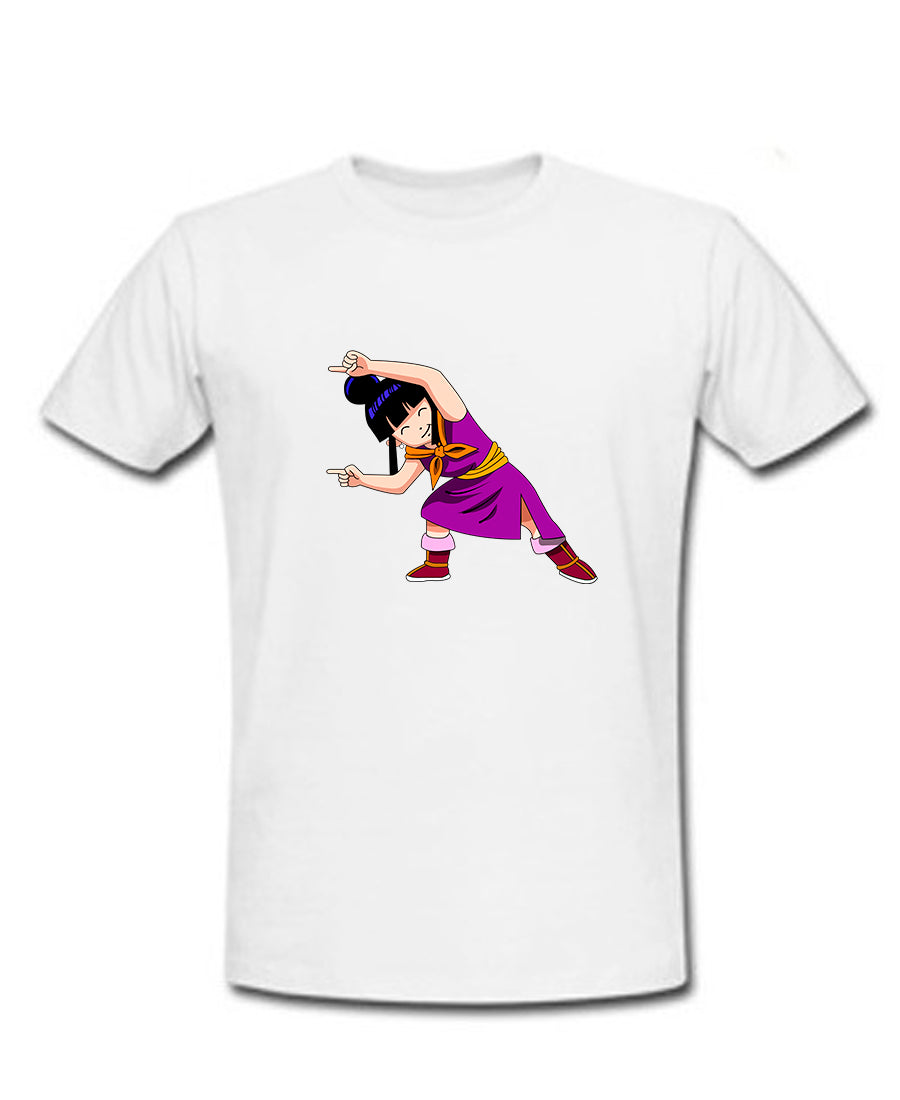 Remera Goku y Milk Fusion