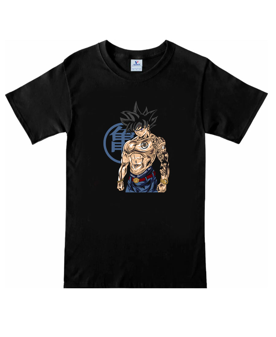 Remera Goku Tatuado Polo