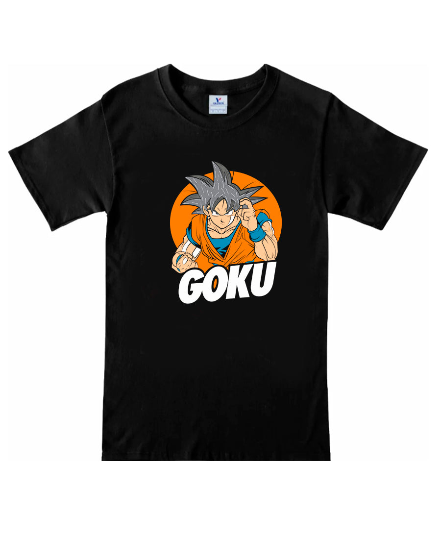 Remera Goku Posicion de Ataque