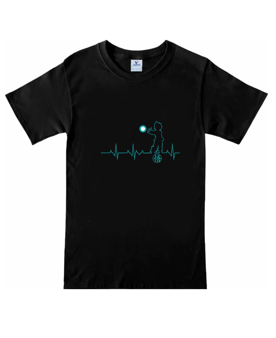 Remera Goku Pulsaciones