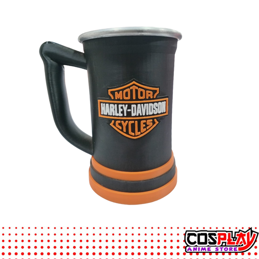 Jarra Chop Vaso Harley Davidson 650ml Premium 3D