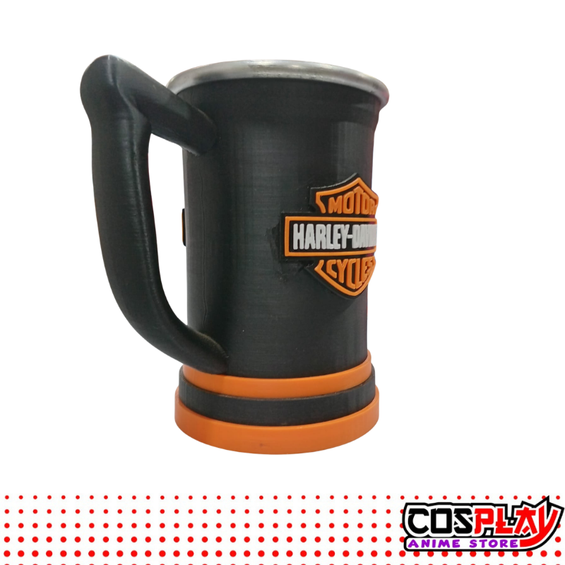 Jarra Chop Vaso Harley Davidson 650ml Premium 3D