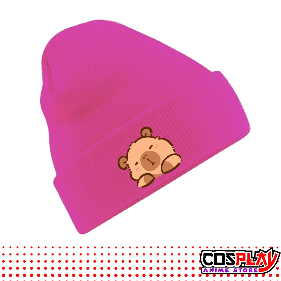 Beanie Gorro De Lana Capibara Varios Colores