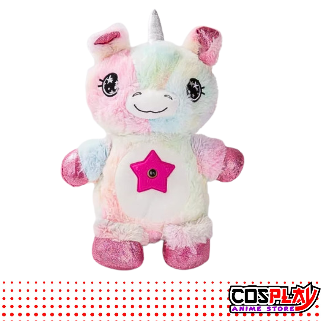 Peluche Mágico Star Belly Proyector C/ Luz Y Sonido Nocturno
