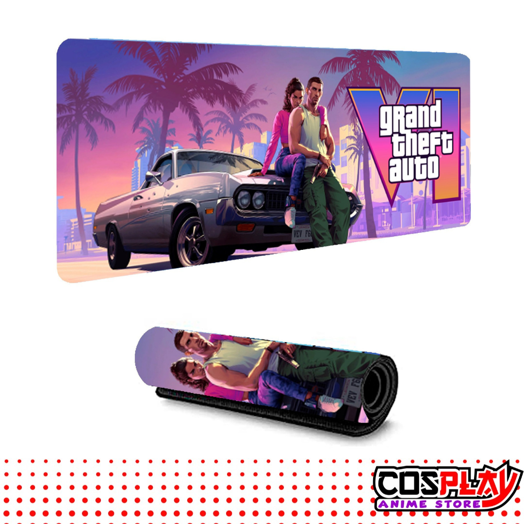 Mouse Pad Alfombrilla Gamer Xl Antideslizante GTA 6