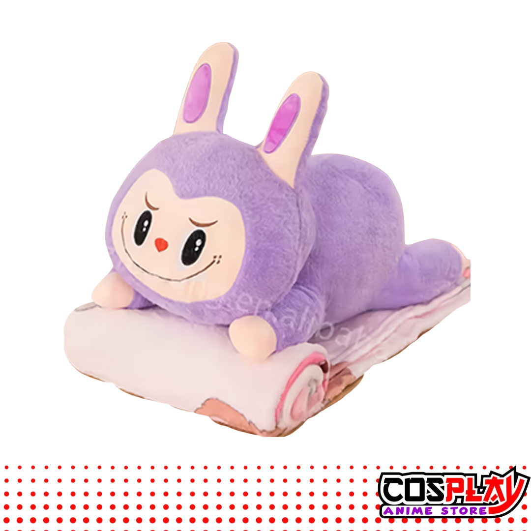Peluche Labubu Gigante 52cm + Manta Polar 160x100 Incluida