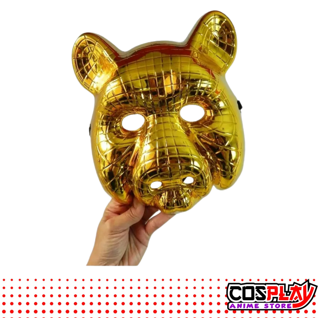 Mascara Vip Cerdo Dorado Juego Del Calamar Halloween