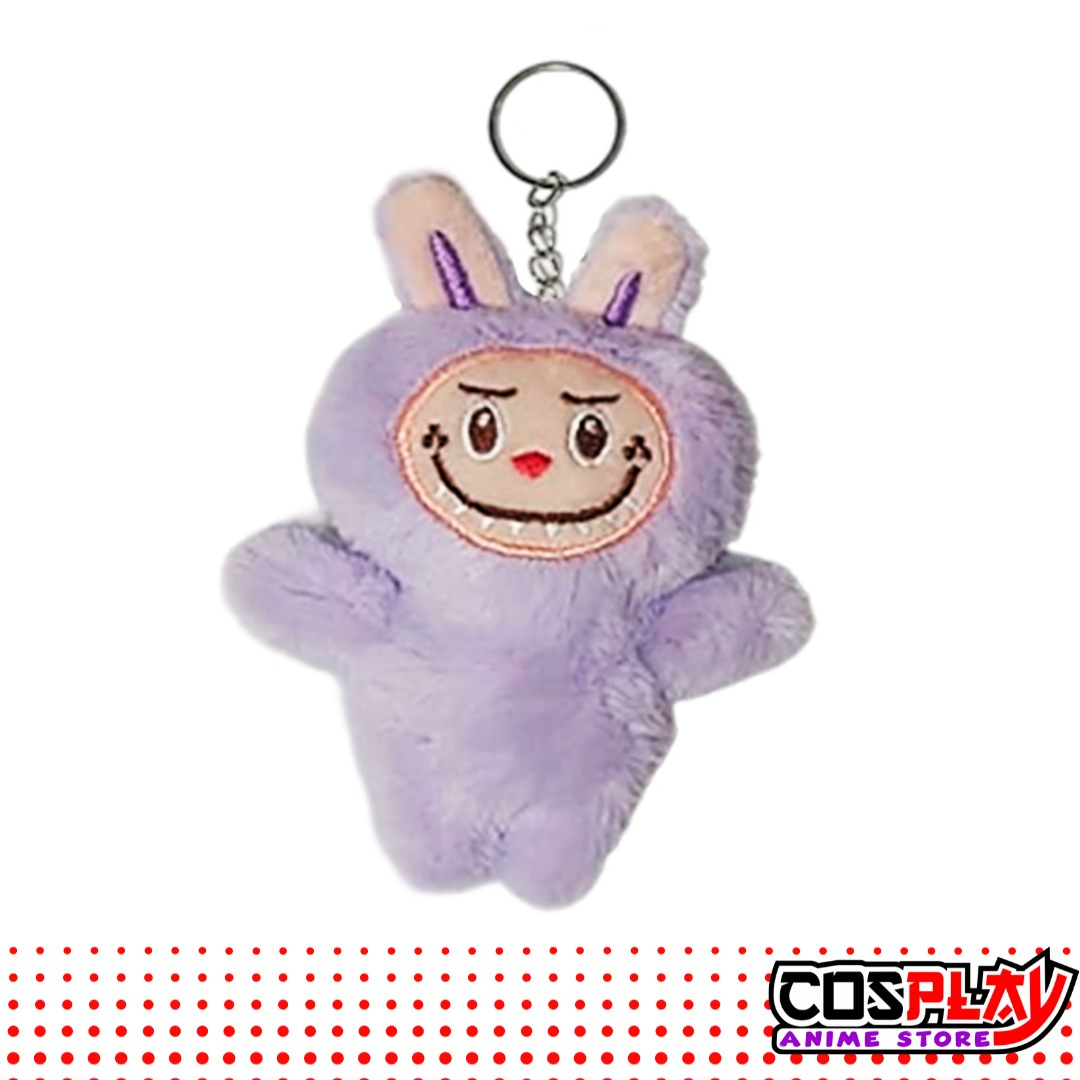 Llavero Peluche De Labubu Varios Colores 12cm