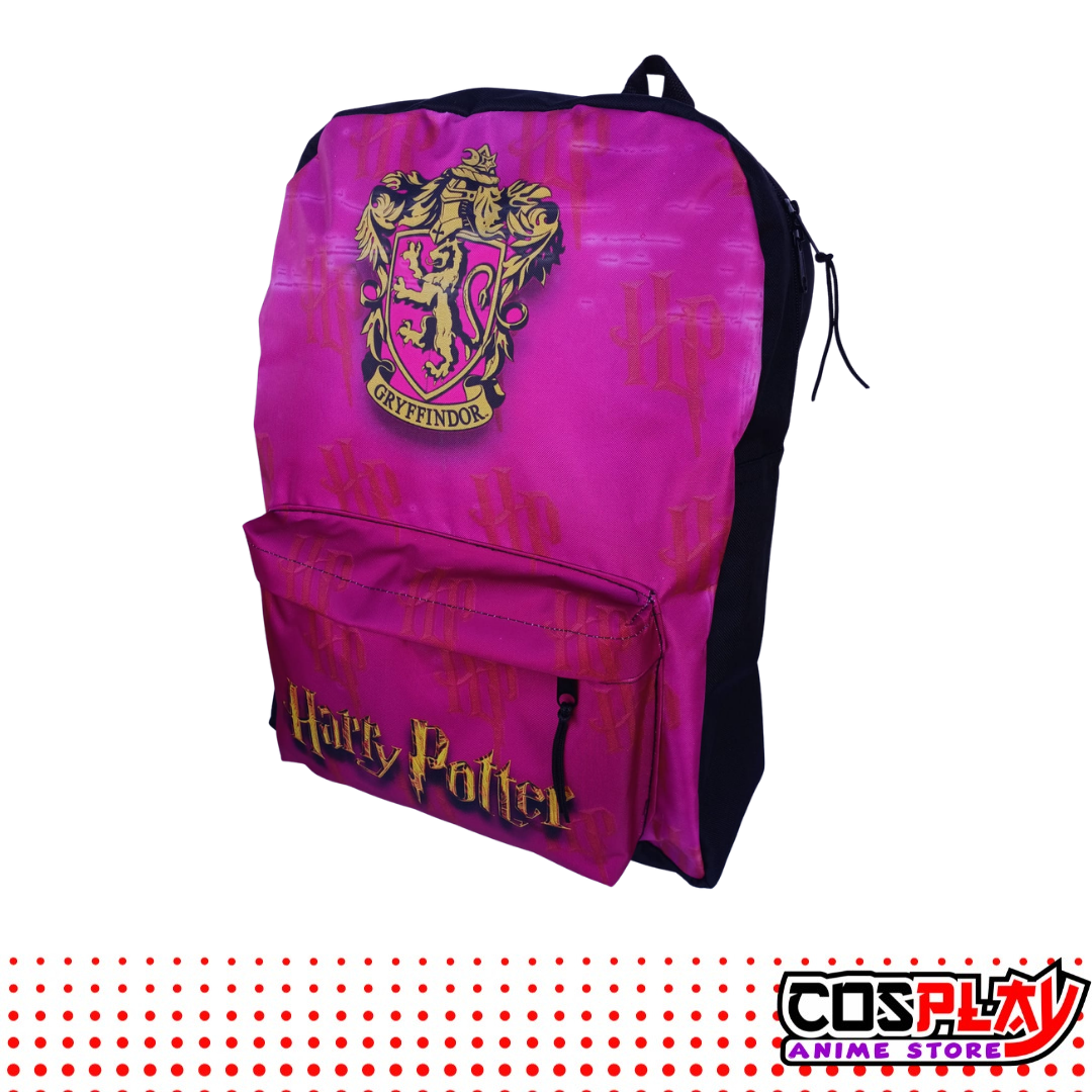 Kit Mochila Y Cartuchera Gryffindor - Harry Potter Lona Premium