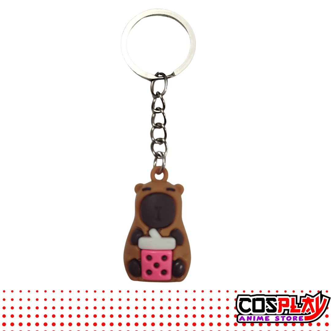 Llaveros Capibara Carpincho Tiernos Varios Diseños