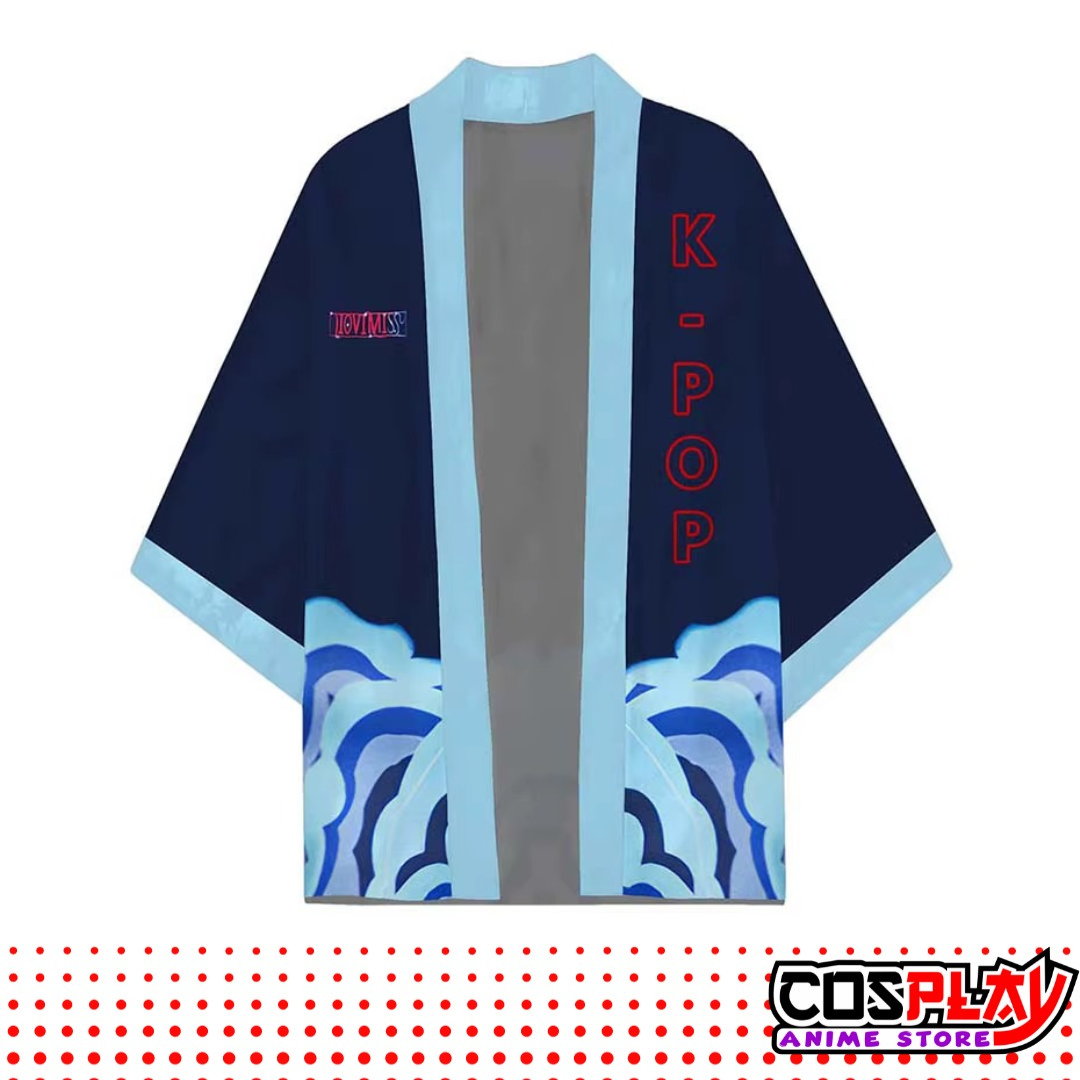 Kimono Traje Mira Demon Hunters Guerreras Kpop Premium