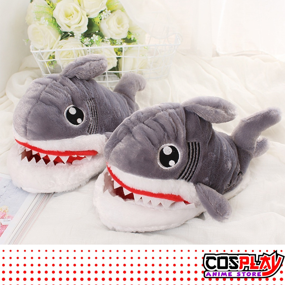 Pantufla Tiburon Shark Ajustables Talle Unico 36-40