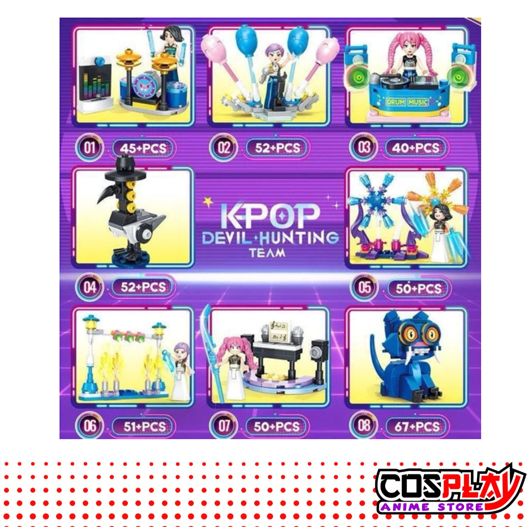 Colección Guerreras Kpop - Demon Hunter Figuras Armables