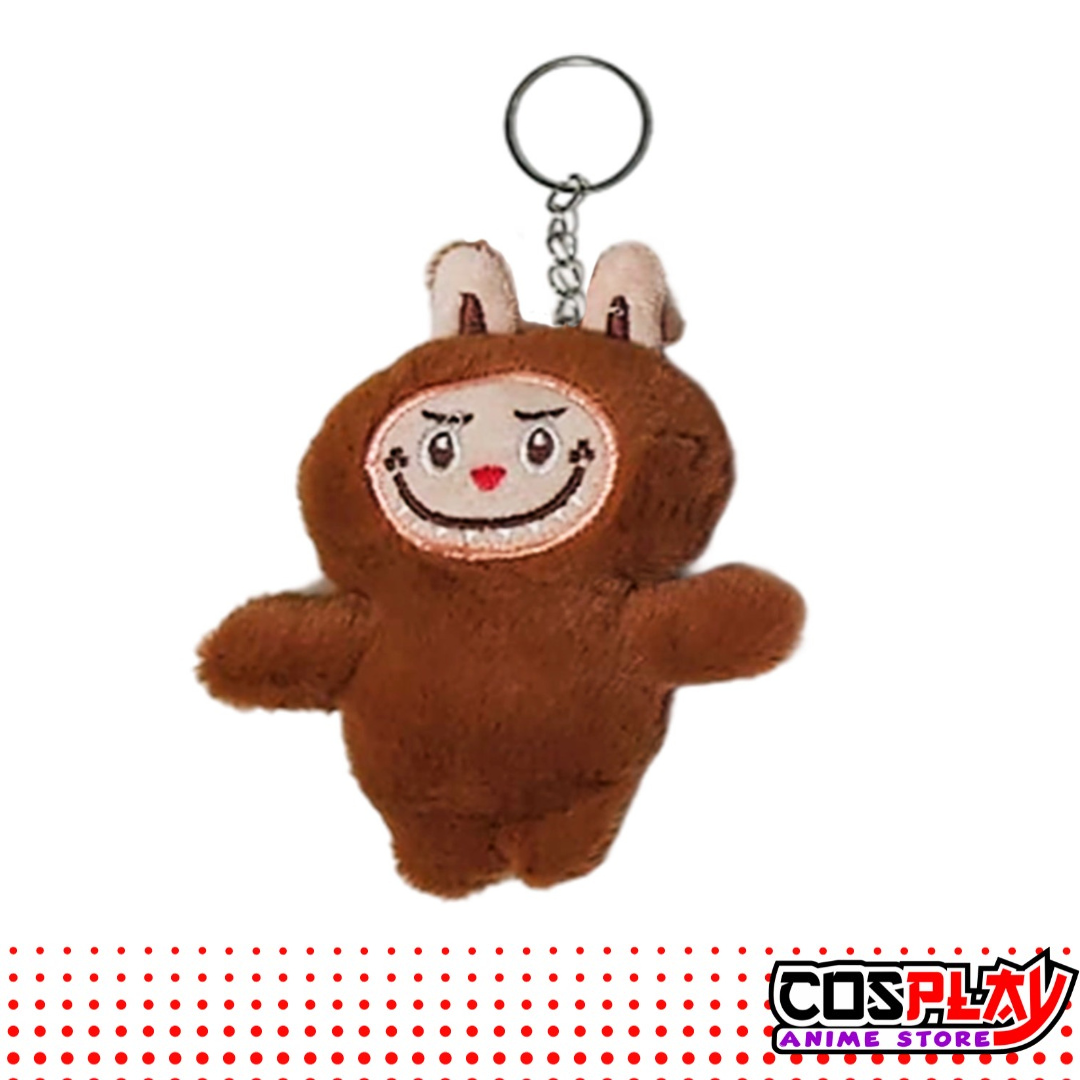 Llavero Peluche De Labubu Varios Colores 12cm