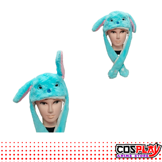 Gorro Felpa Luces Led y Movimiento Stitch