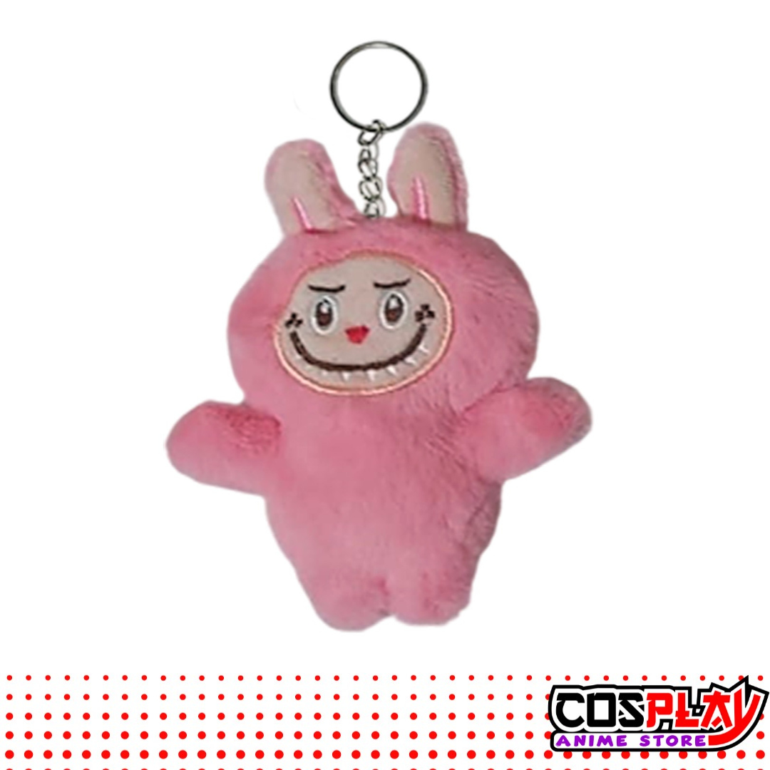 Llavero Peluche De Labubu Varios Colores 12cm