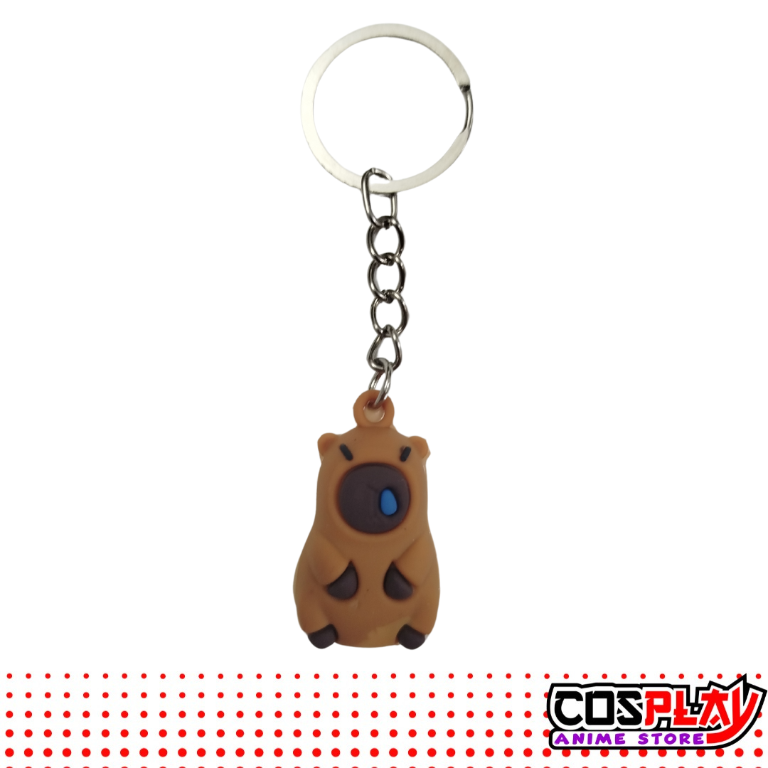Pack 6 Llaveros Capibara Carpincho Tierno