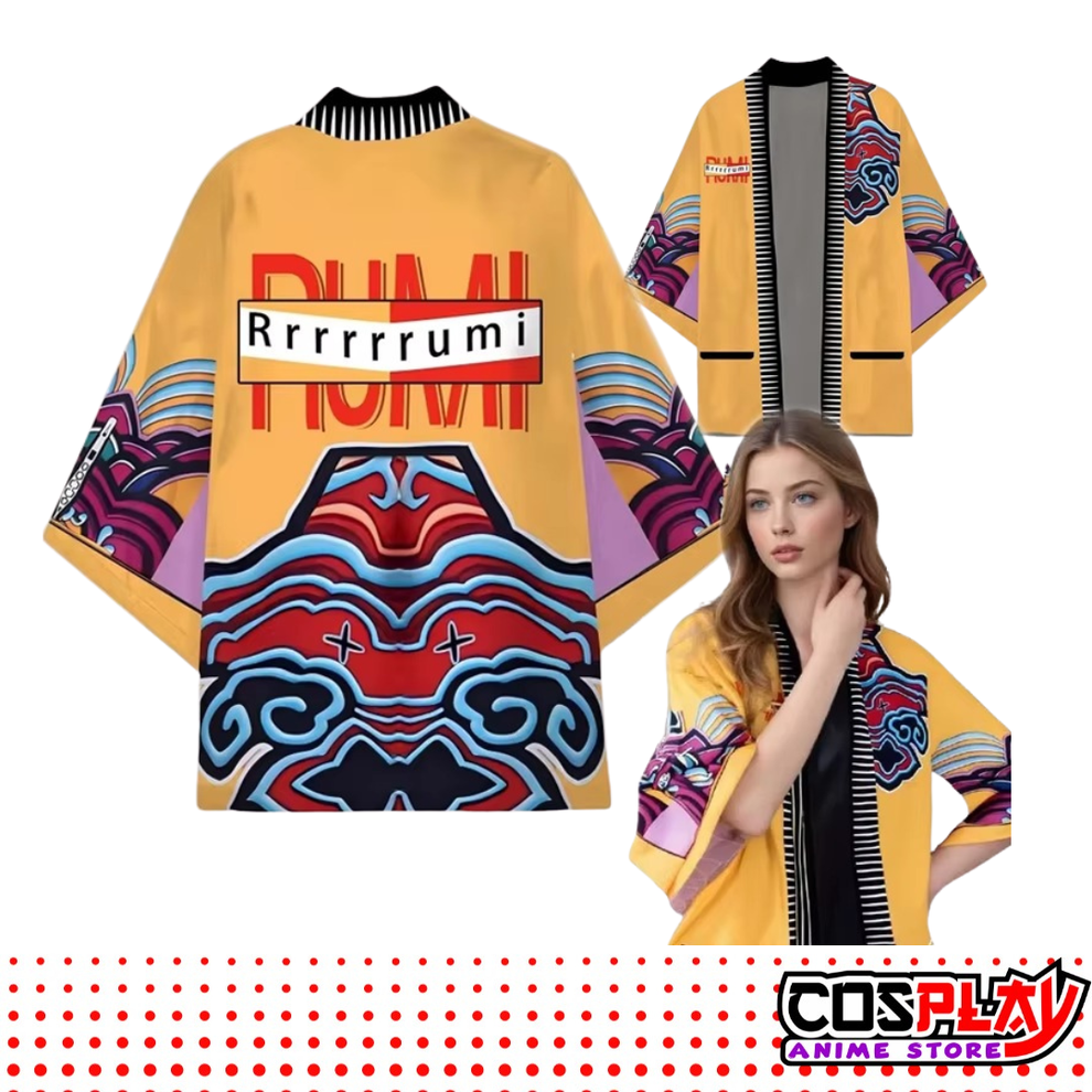 Kimono Traje Rumi Demon Hunters Guerreras Kpop Premium – Cosplay.uy