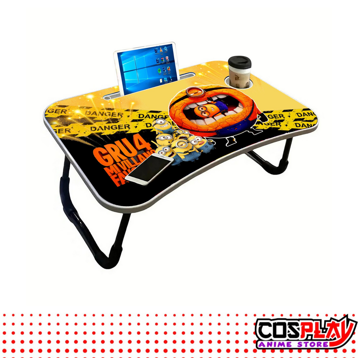 Mesa Multiusos Laptop -tablet - Minions -mi Villano Favorito