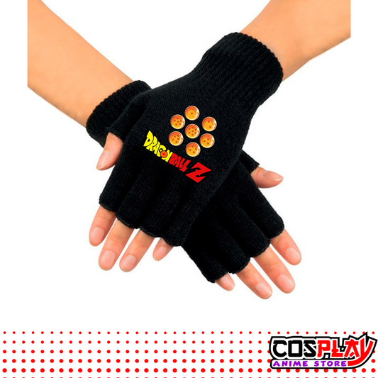 Guantes Mágicos Tejidos Estampado DTF Dragon Ball Z Esferas Del Dragón