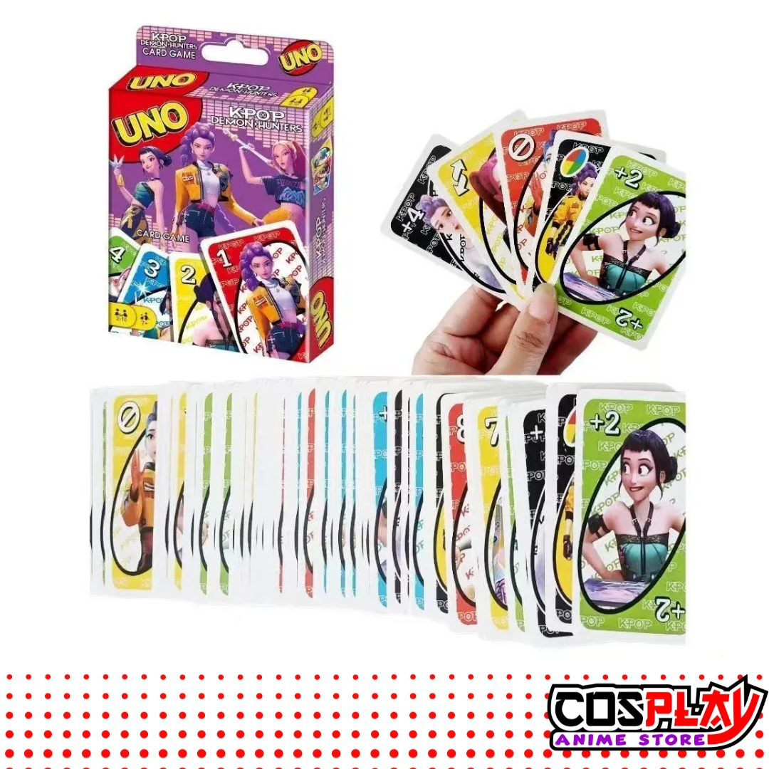 Juego De Cartas Uno Guerreras Kpop - Demon Hunter