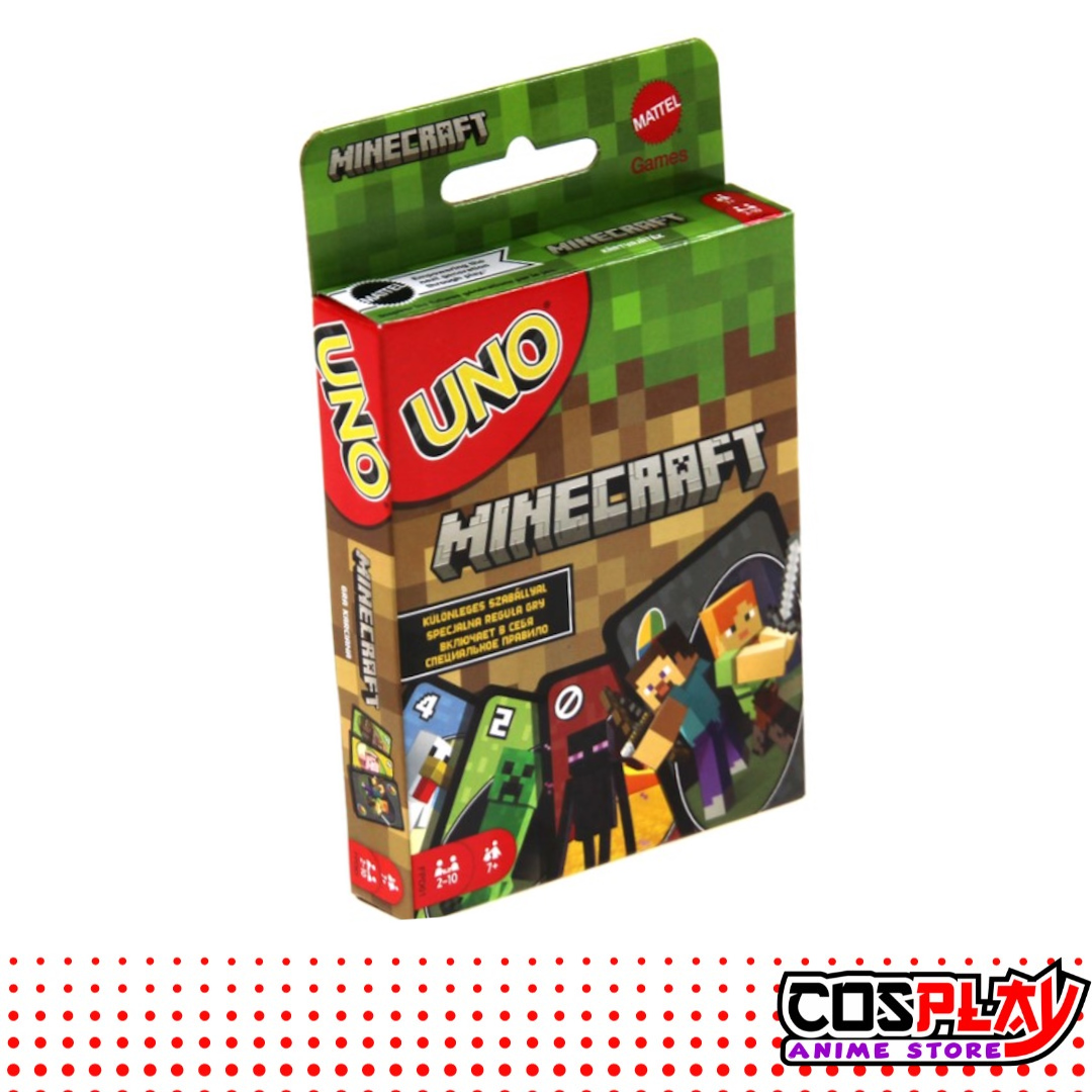Juego De Cartas Uno - Minecraft Edición Especial