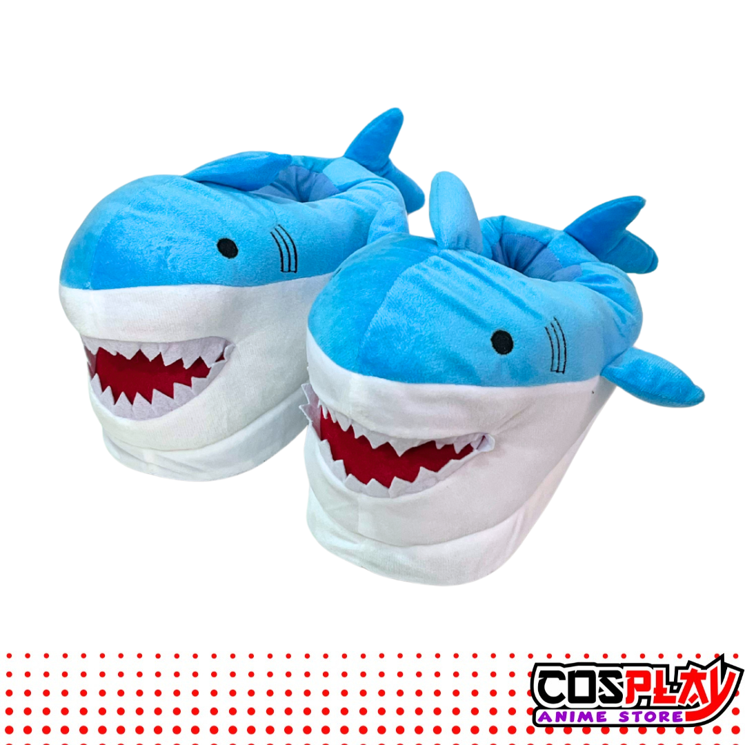 Pantufla Tiburon Cerradas Ajustables Talle Unico