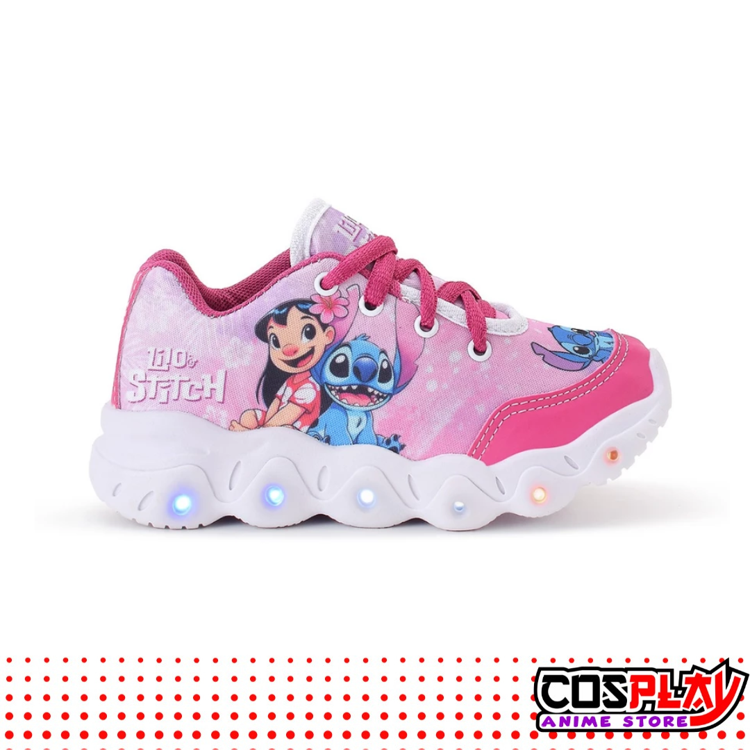 Champión Infantil Con Luz Led Lilo Y Stitch Premium
