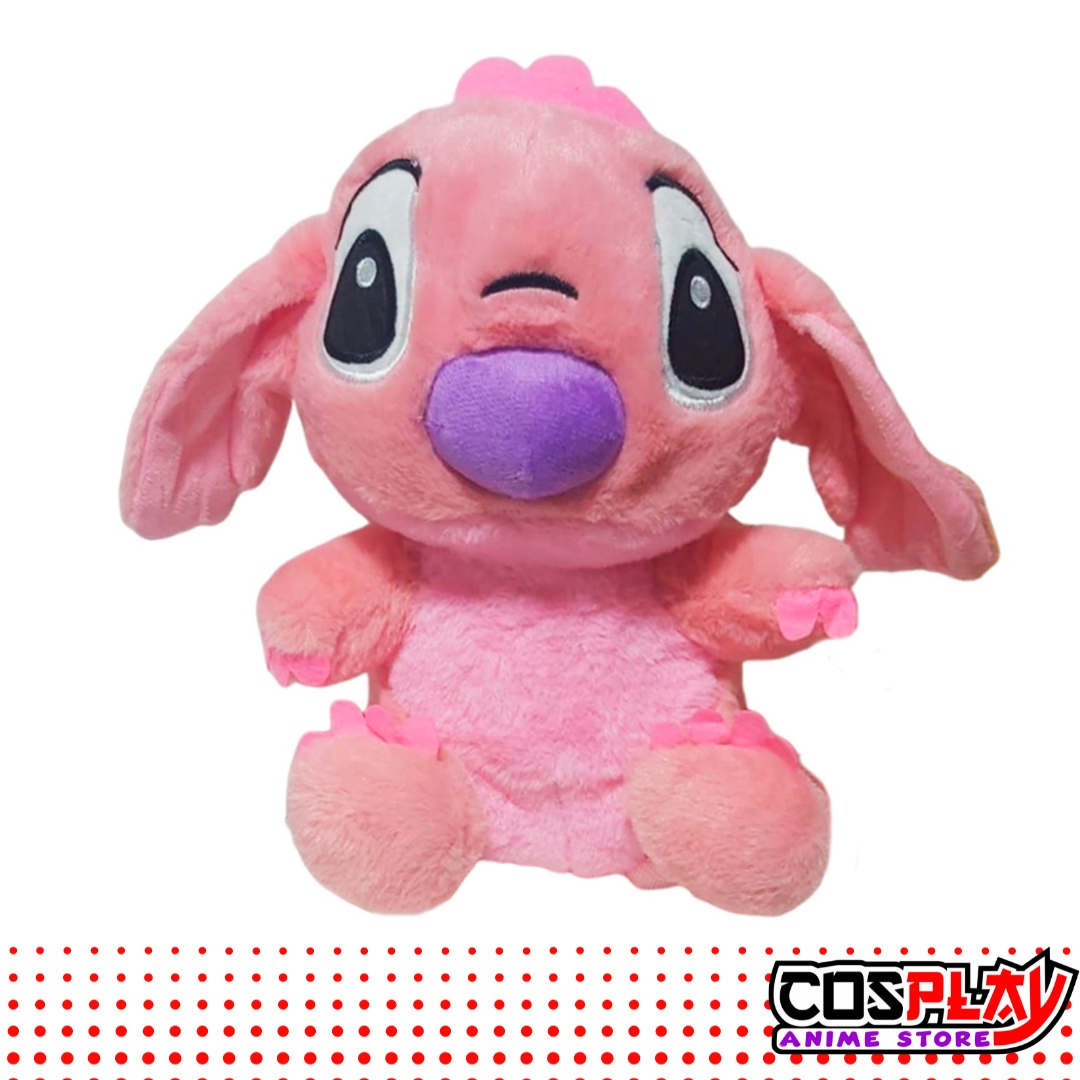 Mochila Bolso Infantil De Stitch Varios Colores Peluche