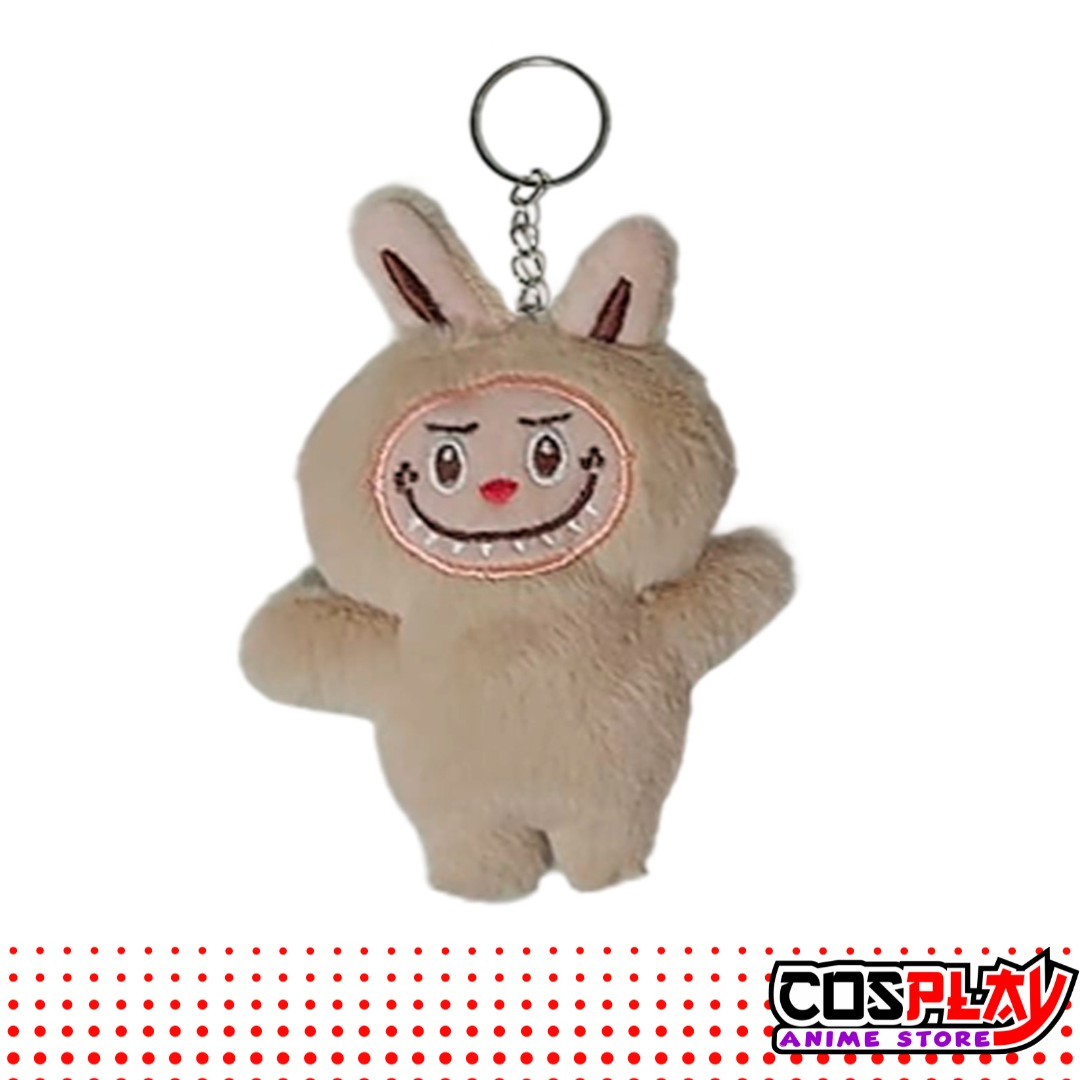 Llavero Peluche De Labubu Varios Colores 12cm