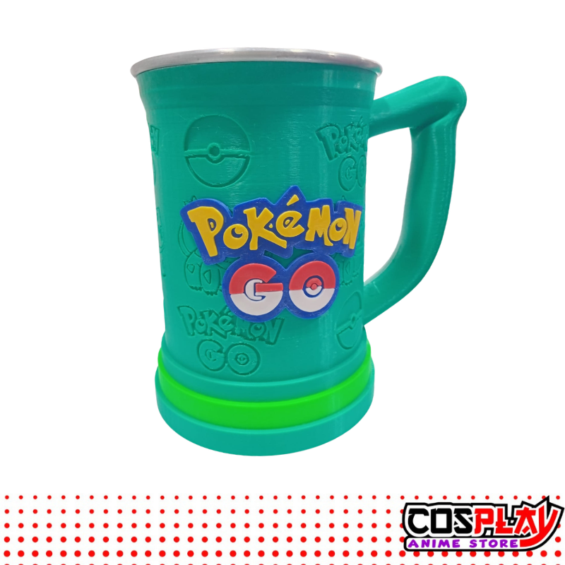 Jarra Chop Vaso Bulbasaur - Pokemon 650ml Premium 3D
