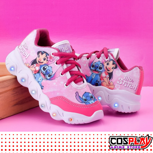 Champión Infantil Con Luz Led Lilo Y Stitch Premium