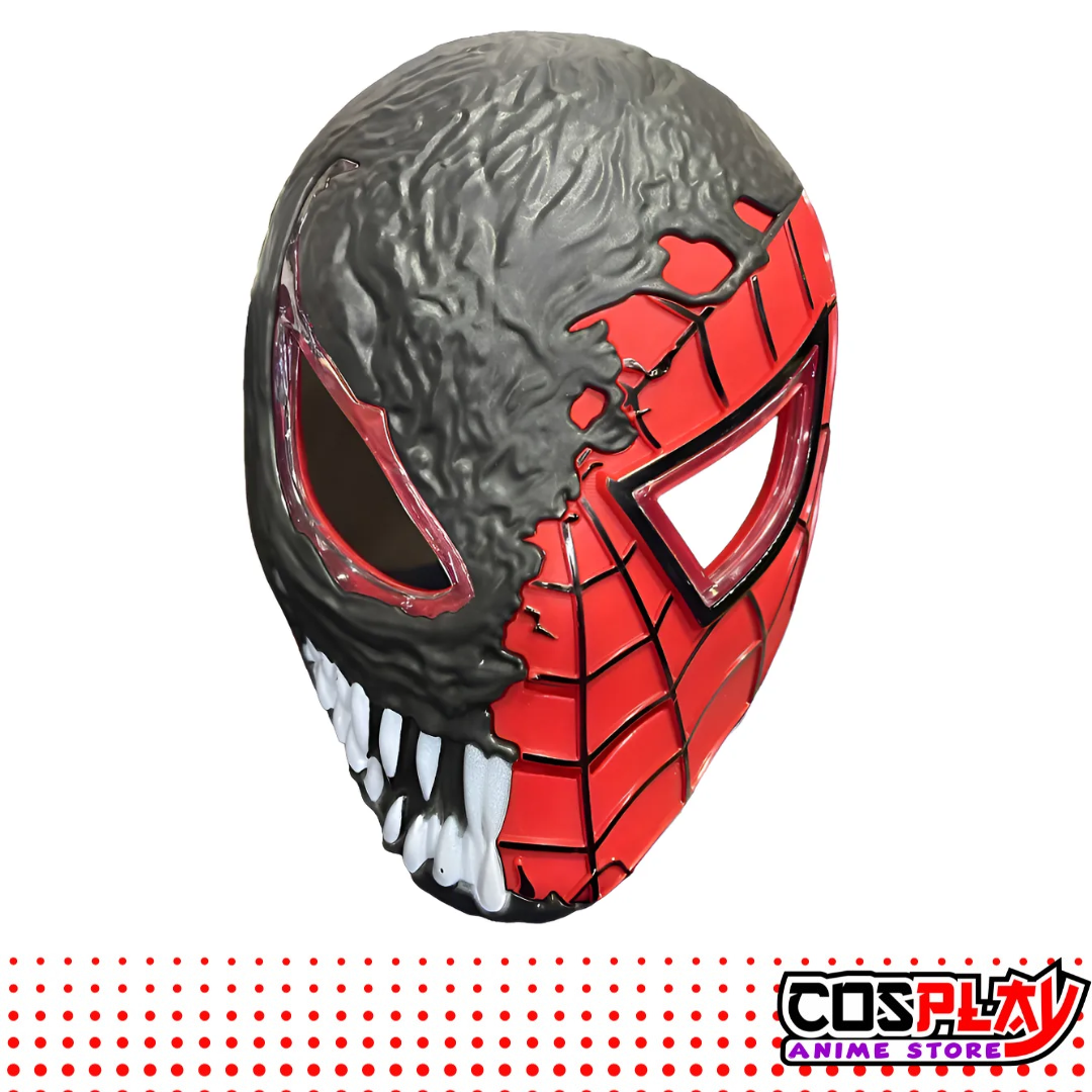 Mascara Spiderman Completa Hd Con Luz Led Para Niños