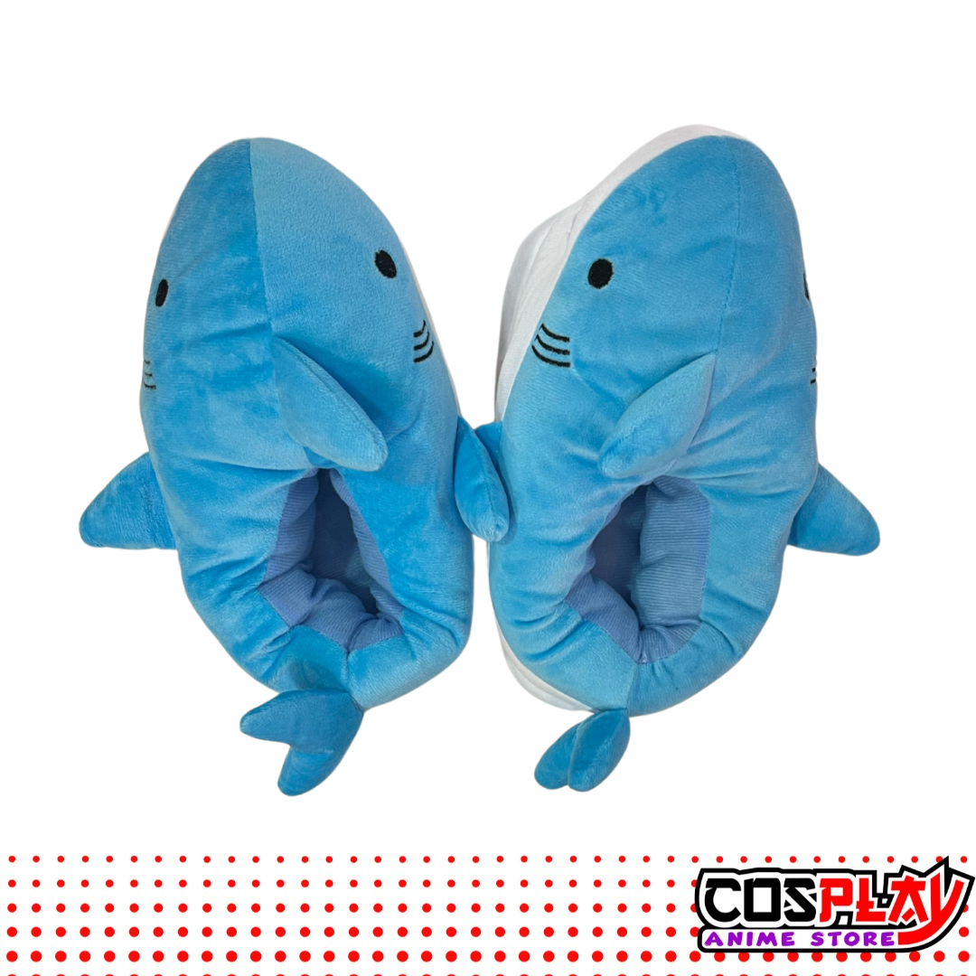 Pantufla Tiburon Cerradas Ajustables Talle Unico