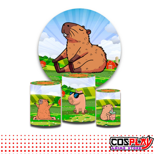 Fundas Para Cilindros Y Aro Sublimado Por Encargue Capibara
