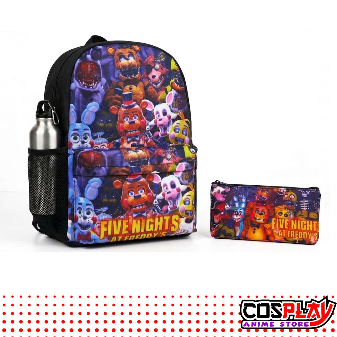 Kit Mochila Y Cartuchera Five Nights At Freddy's - FNAF