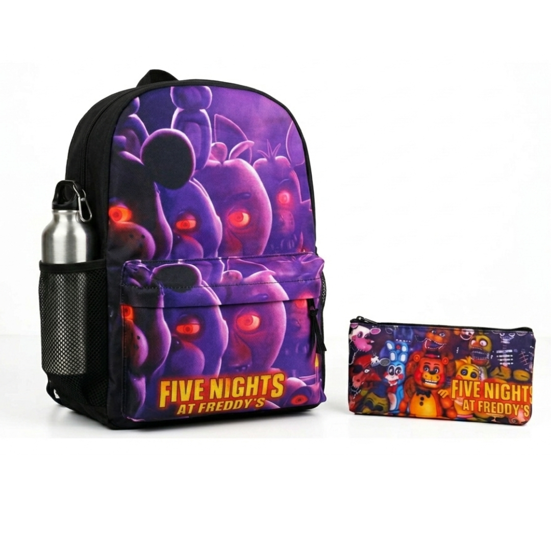 Kit Mochila Y Cartuchera Five Nights At Freddy's - FNAF