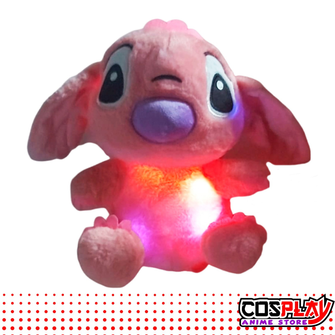 Mochila Bolso Infantil De Stitch Varios Colores Peluche