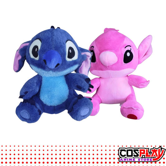 Peluches de Stitch y Angela Pareja Tierno Premium