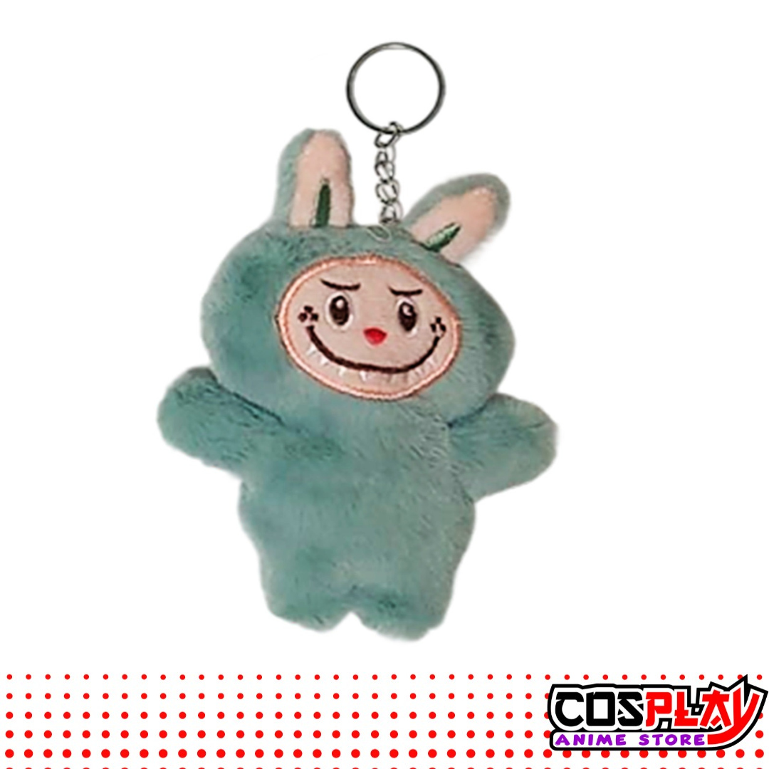 Llavero Peluche De Labubu Varios Colores 12cm