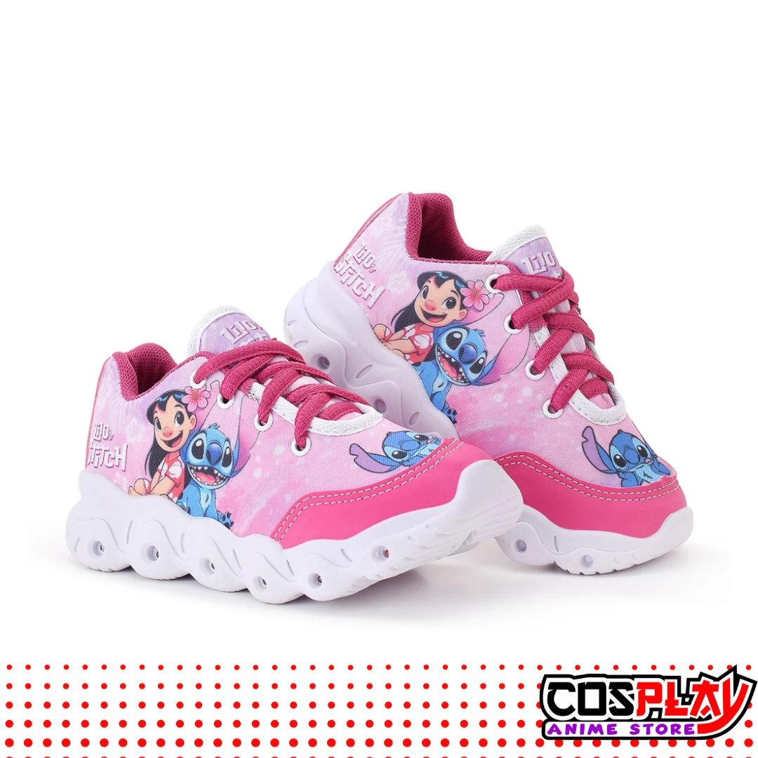 Champión Infantil Con Luz Led Lilo Y Stitch Premium