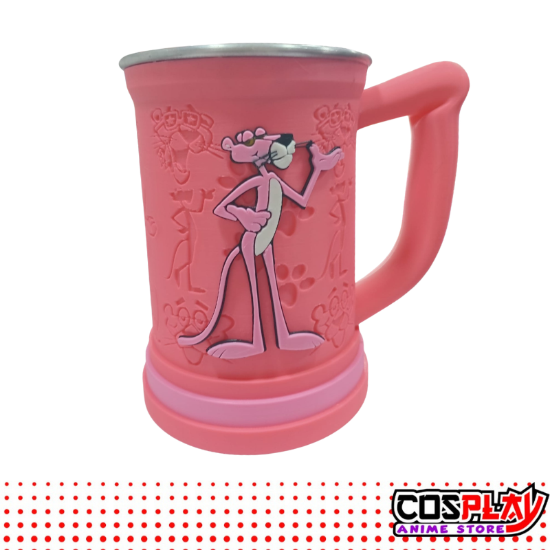Jarra Chop Vaso La Pantera Rosa 650ml Premium 3D