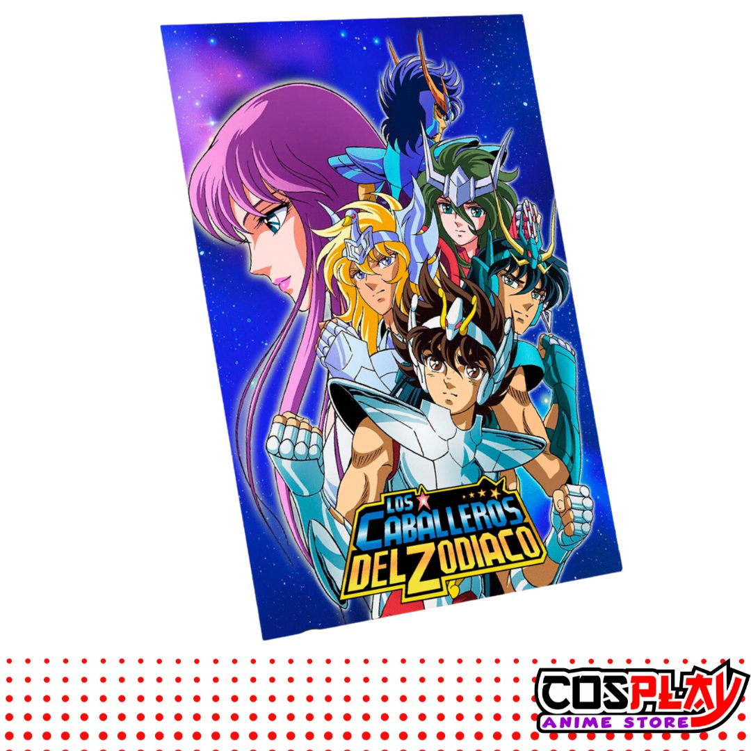 Cuadro Poster Mural Hd Full Color - Caballeros del Zodiaco