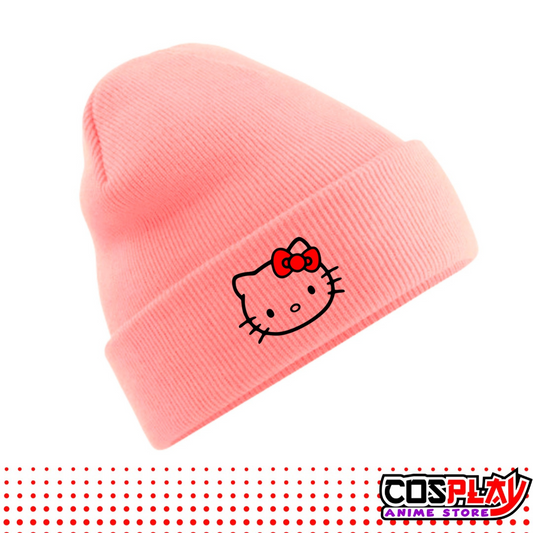 Beanie Gorro De Lana Hello Kitty Varios Colores