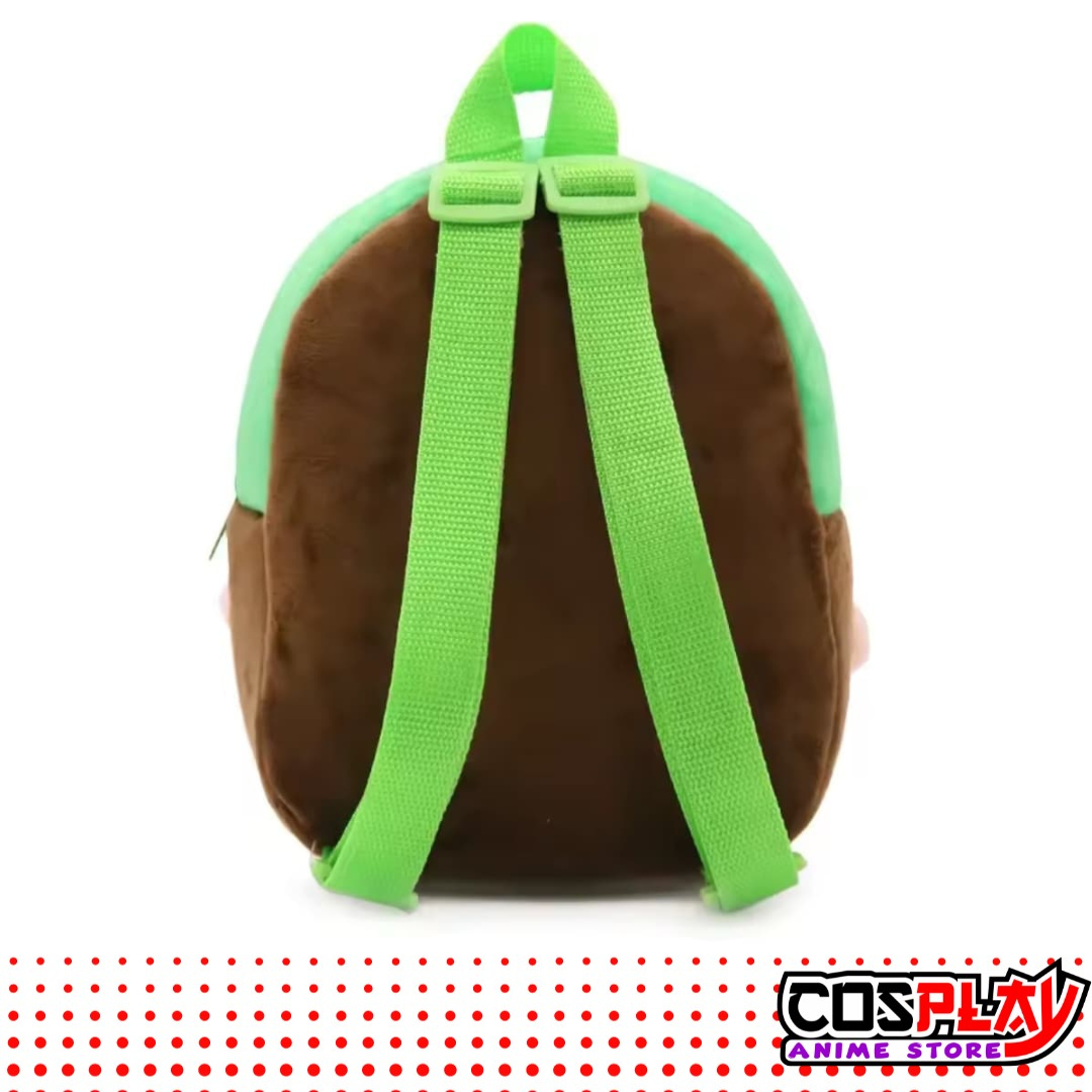 Mochila Mario Y Luigi Felpa Suave Infantil Super Mario