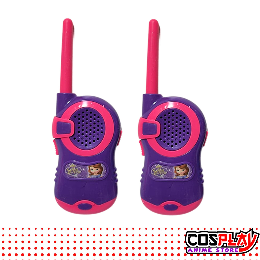 Walkie Talkie Princesa Sofia Infantil Handy X 2